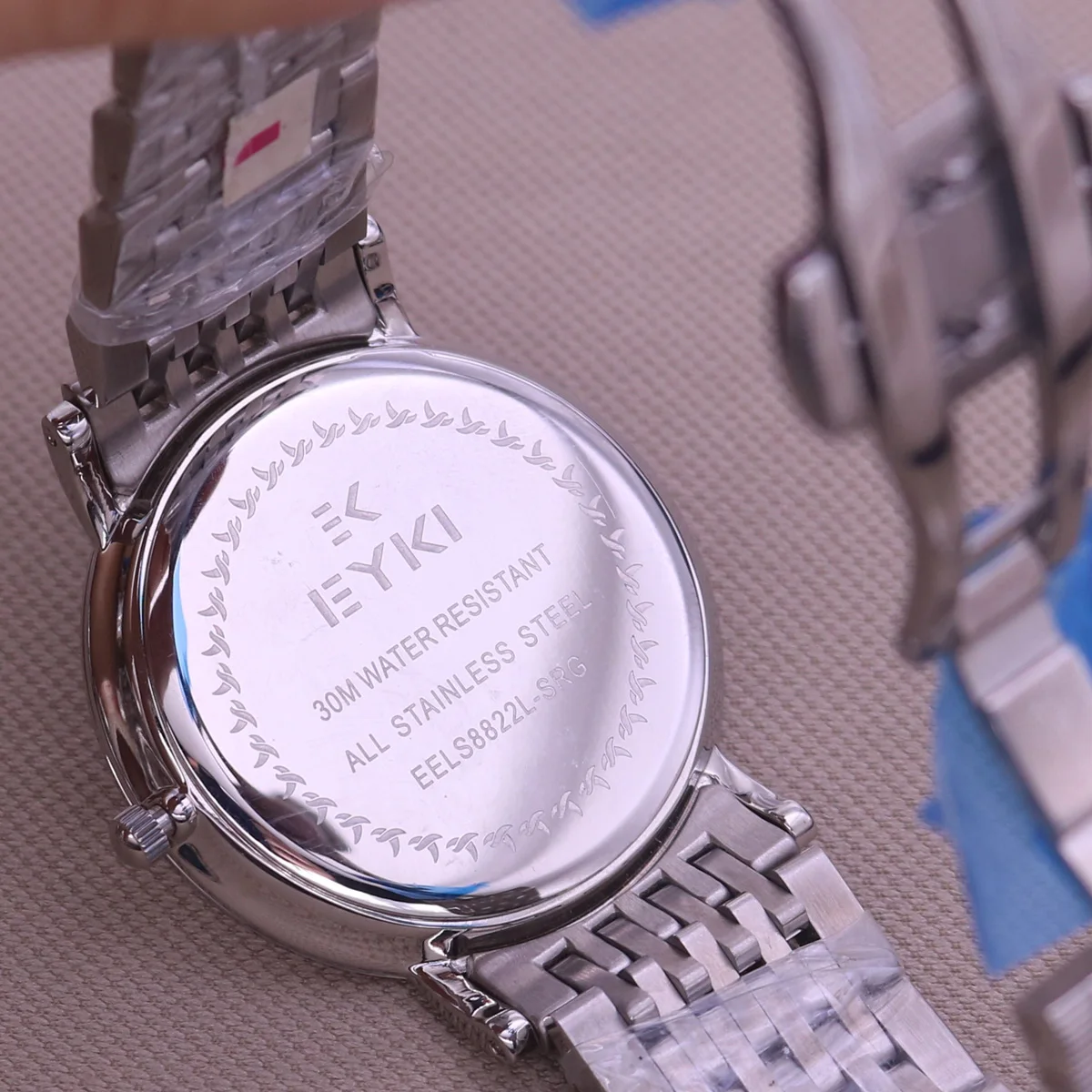 SALE!!! All Stainless Steel Sapphire Glass Men's Women's Watch Auto Date Japan Mov't Fashion Hours Bracelet Girl's Gift Box