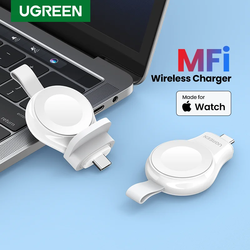 

UGREEN MFi for Apple Watch Fast Charger Wireless Charger Portable USB Type C Magnetic for Apple Watch Ultra 2 9 8 7 SE