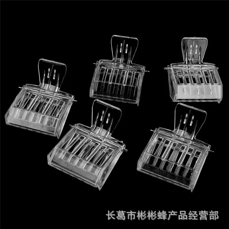 100PCS clip king cage material odorless/plastic king cage new product beekeeping tools