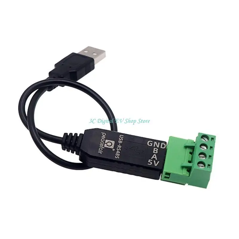 E74D 31cm/12in USB ~ RS485 RS-485 직렬 포트 장치 컨버터 어댑터 확장 케이블