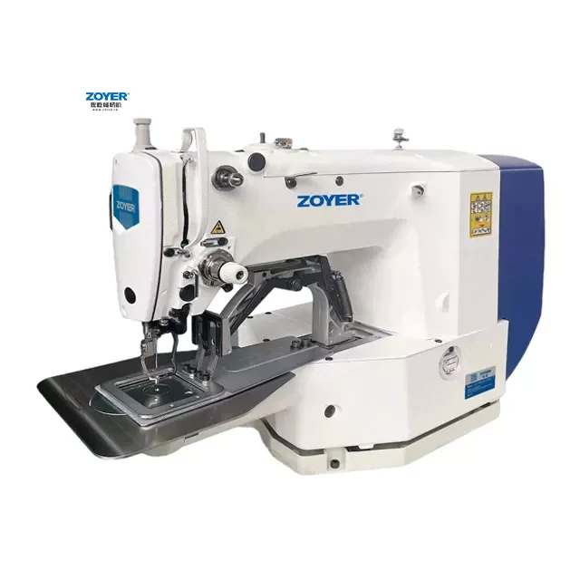 Zoyer ZY1905D-5040 Industrial Sewing Machine 50x40mm Sewing Area Computer Bar Tacking Machine Pattern for Garment Production