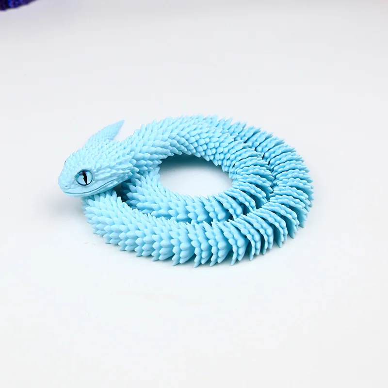 Articulated Snake Decor Figurine Model