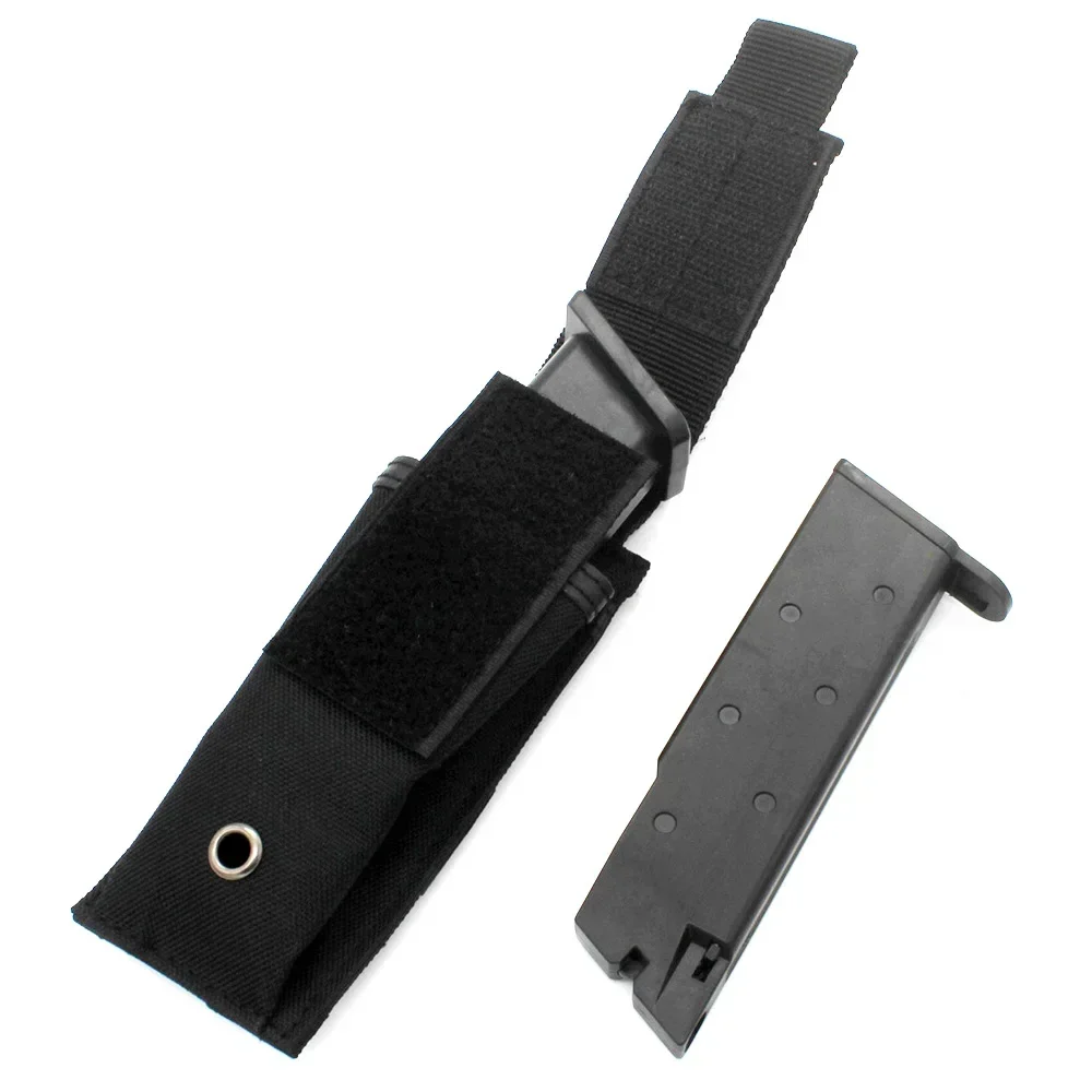 مجلة مورلي 9 مم، حافظة مسدس مزدوجة، حقيبة سترة تكتيكية، حامل مصباح يدوي للصيد في الهواء الطلق، حزمة فاني متعددة الأدوات #6