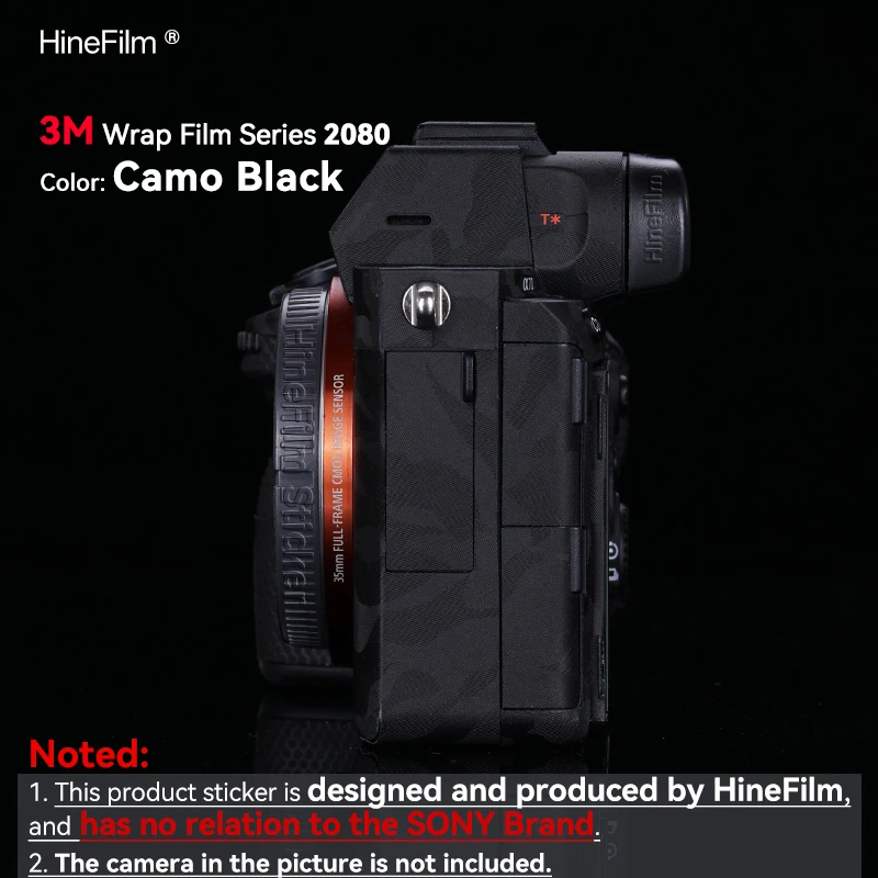 Hinefilm A7M3 Camera Decal Skins A7 III Anti-scratch Wrap Cover Film For Sony ILCE-7M3 A7RIII A7III A73 Camera Sticker Protector
