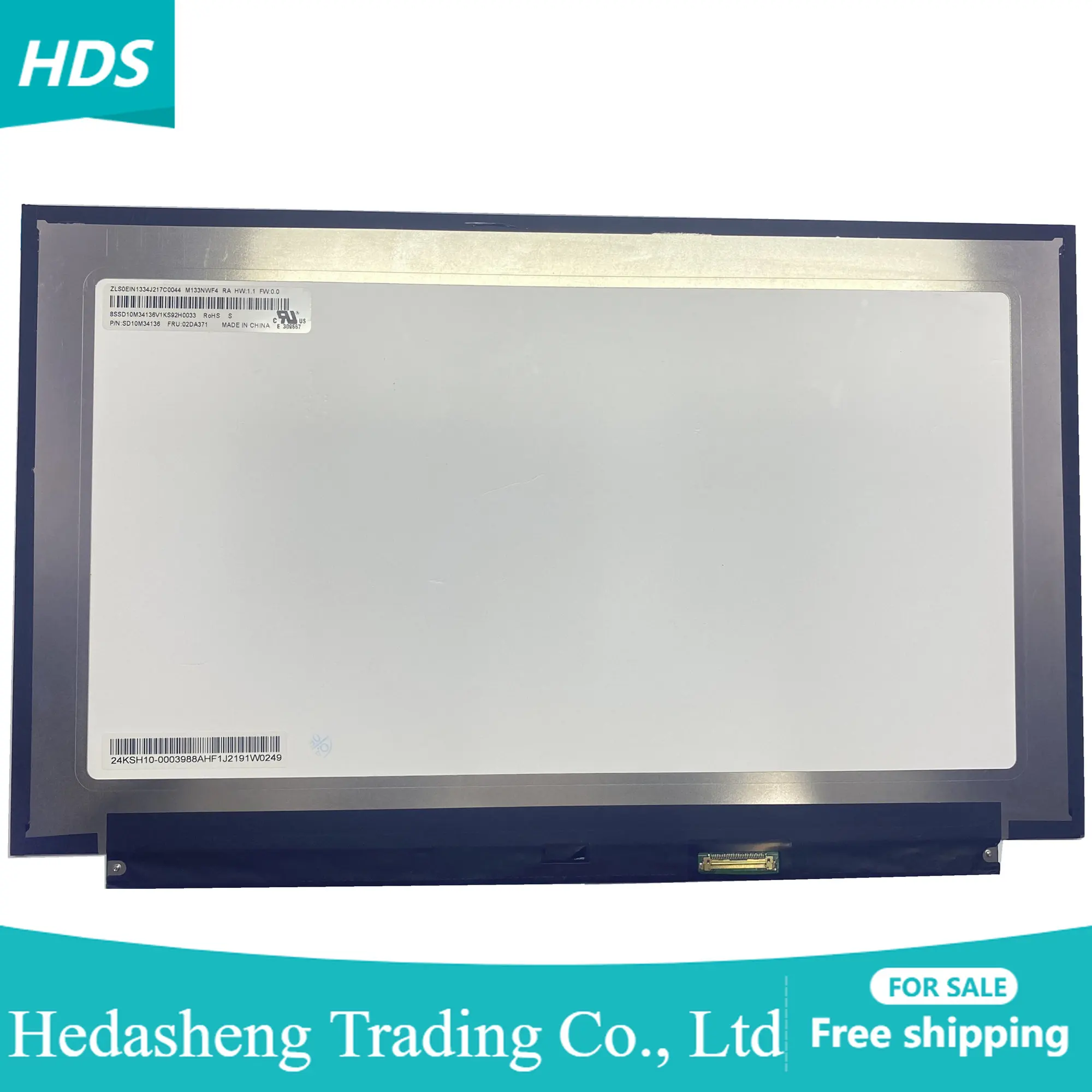 

M133NWF4 RA For NV133FHM-N43 N33 N133HCE-EBA LM133LF6L03 Laptop LCD Display Panel FHD 1920*1080 IPS Matrix Screen 13.3 Inhc