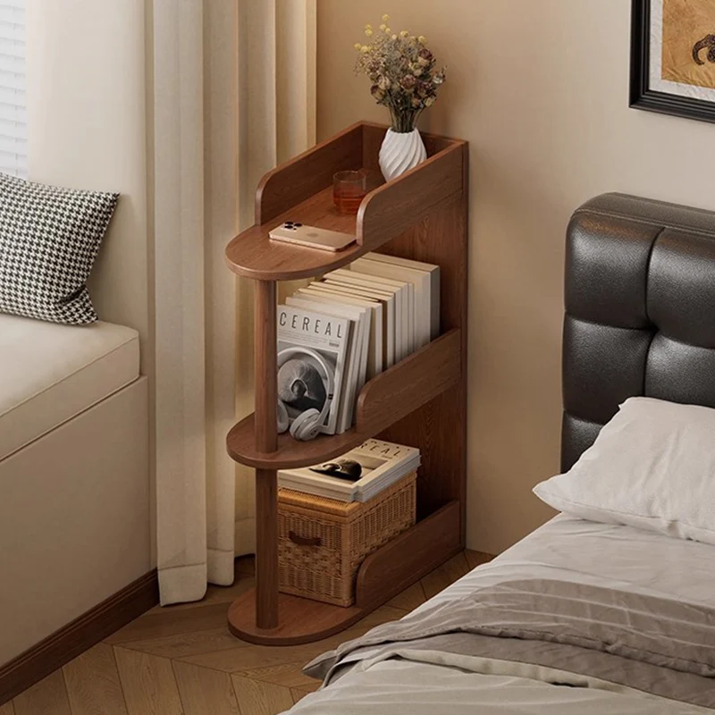Lounge Clear Bookcases Display Living Room Decoration Luxury Magazine Racks Book Shelf Standing Estantes Chinese Style Furniture