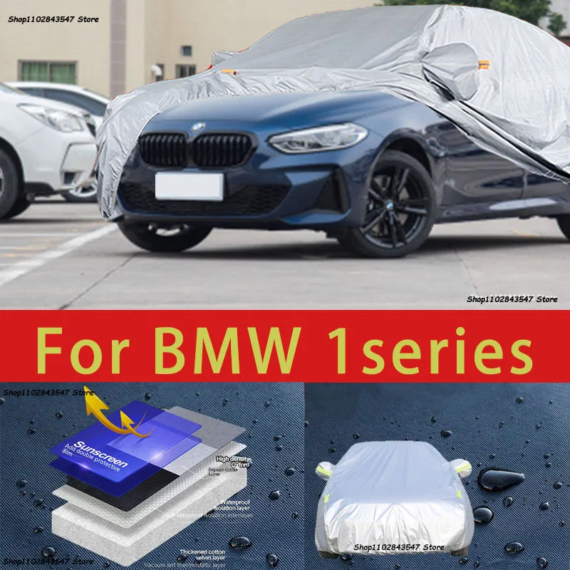 

For BMW 1 Series Car protective cover Auto paint protection Sunscreen heat-insulating waterproof car clothing Car film