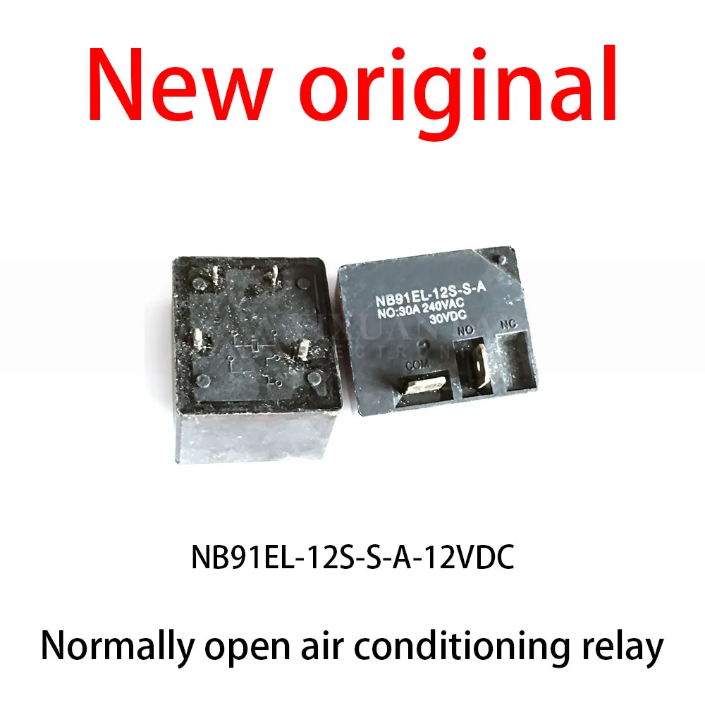 (10pcs) 100% New relay NB91EL-12S-S-A-12VDC Normally open air conditioning relay