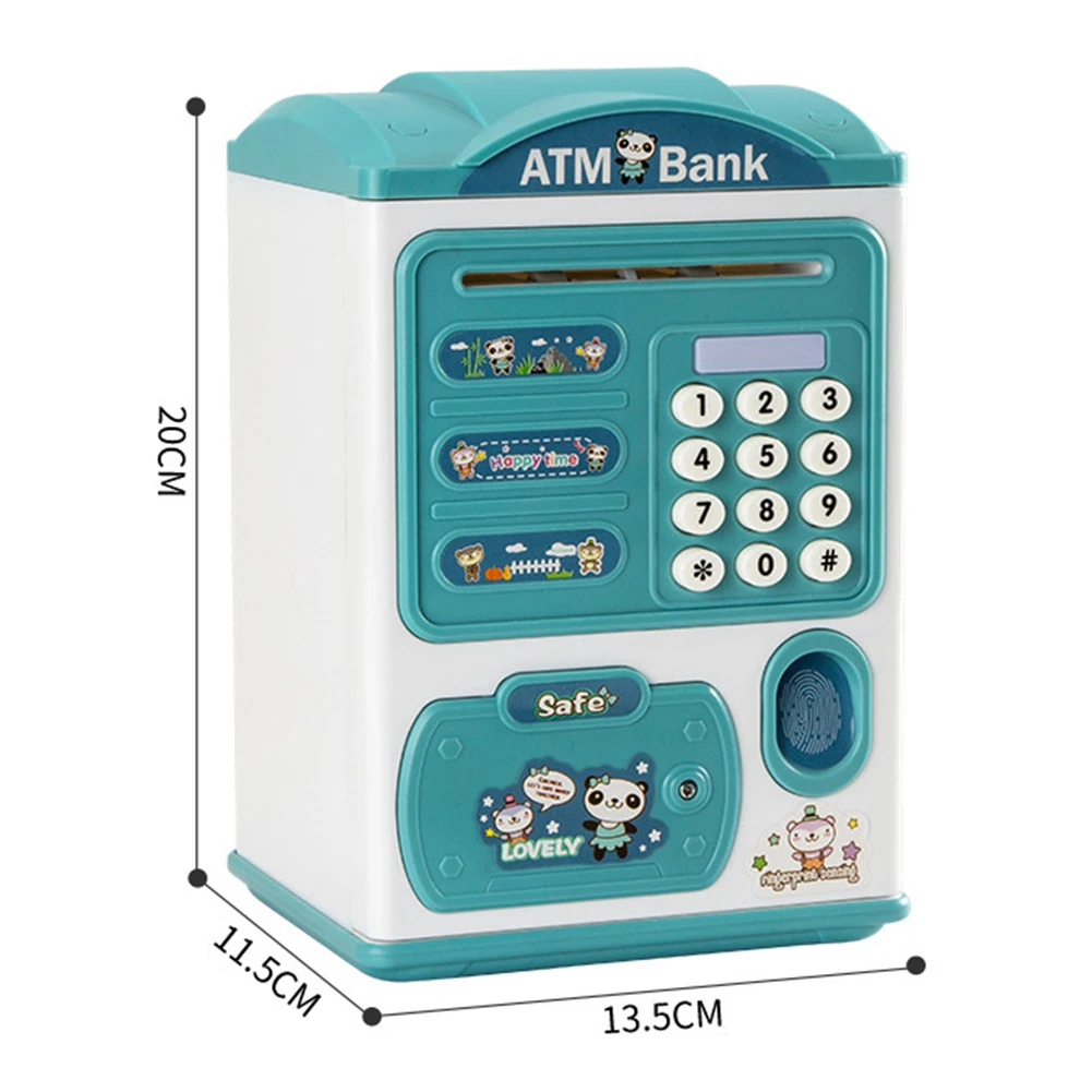 Kids Electric Sound Light Piggys Bank Toys Stylish Lightweight Coin Bank Ideal Gift For Children