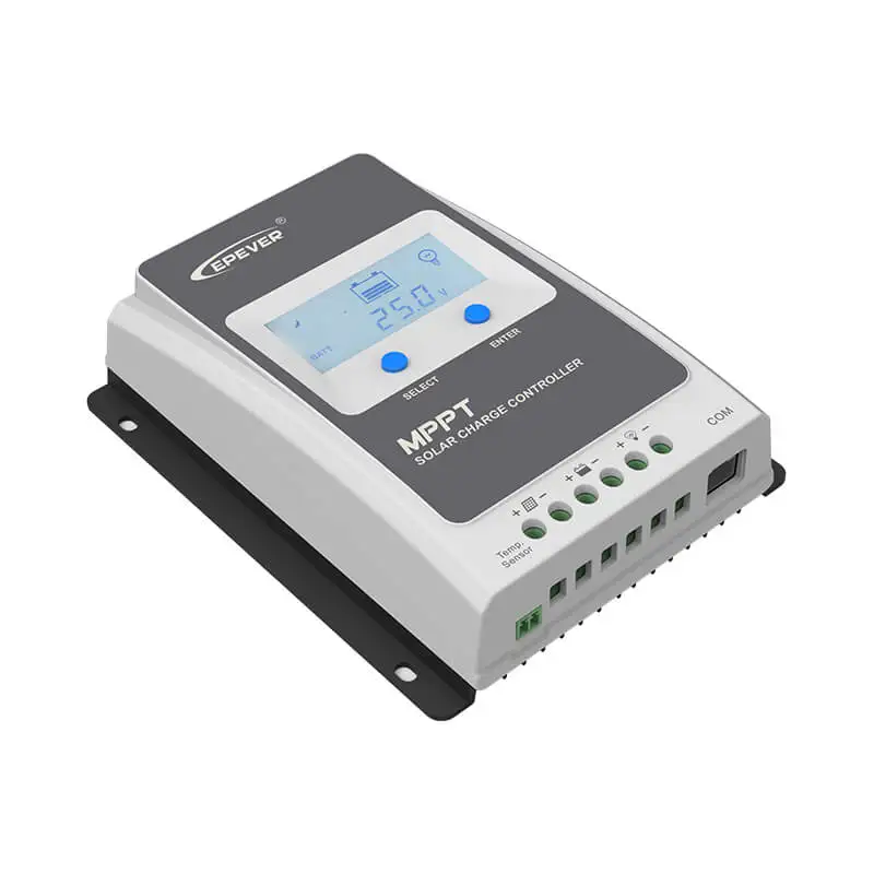 EPever Tracer3210AN G3 EPEVER 30A MPPT Solar Charge Controller 12V 24V MPPT Regulator For RVs, Residential Outdoor Monitoring