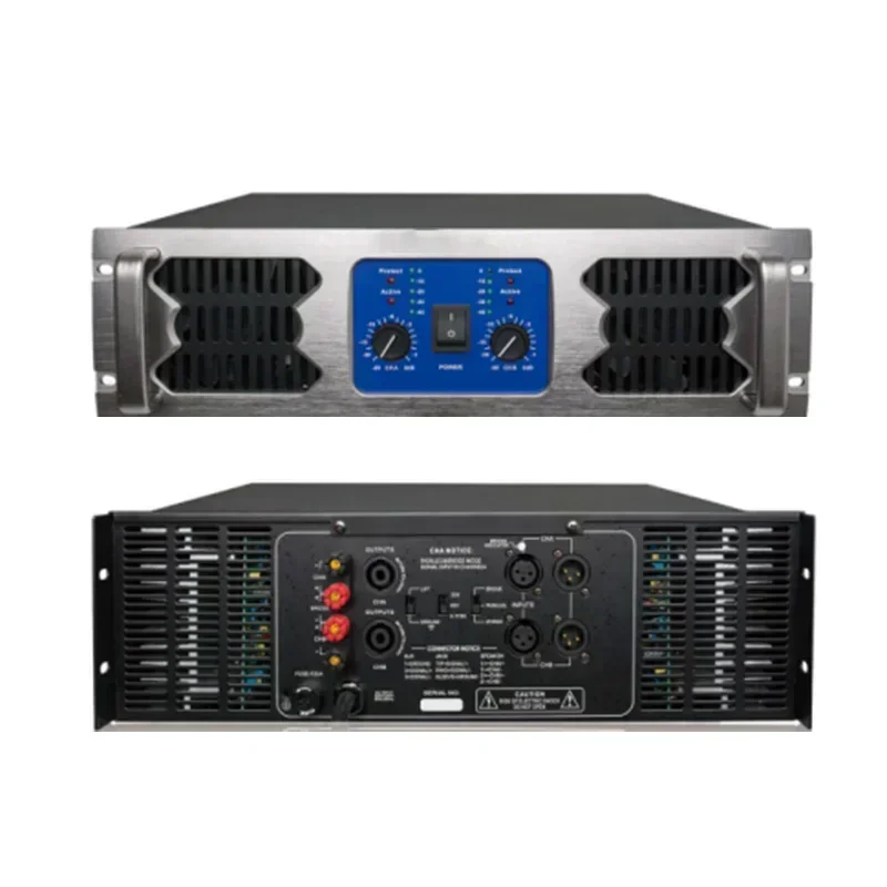 

Two channel professional power amplifier