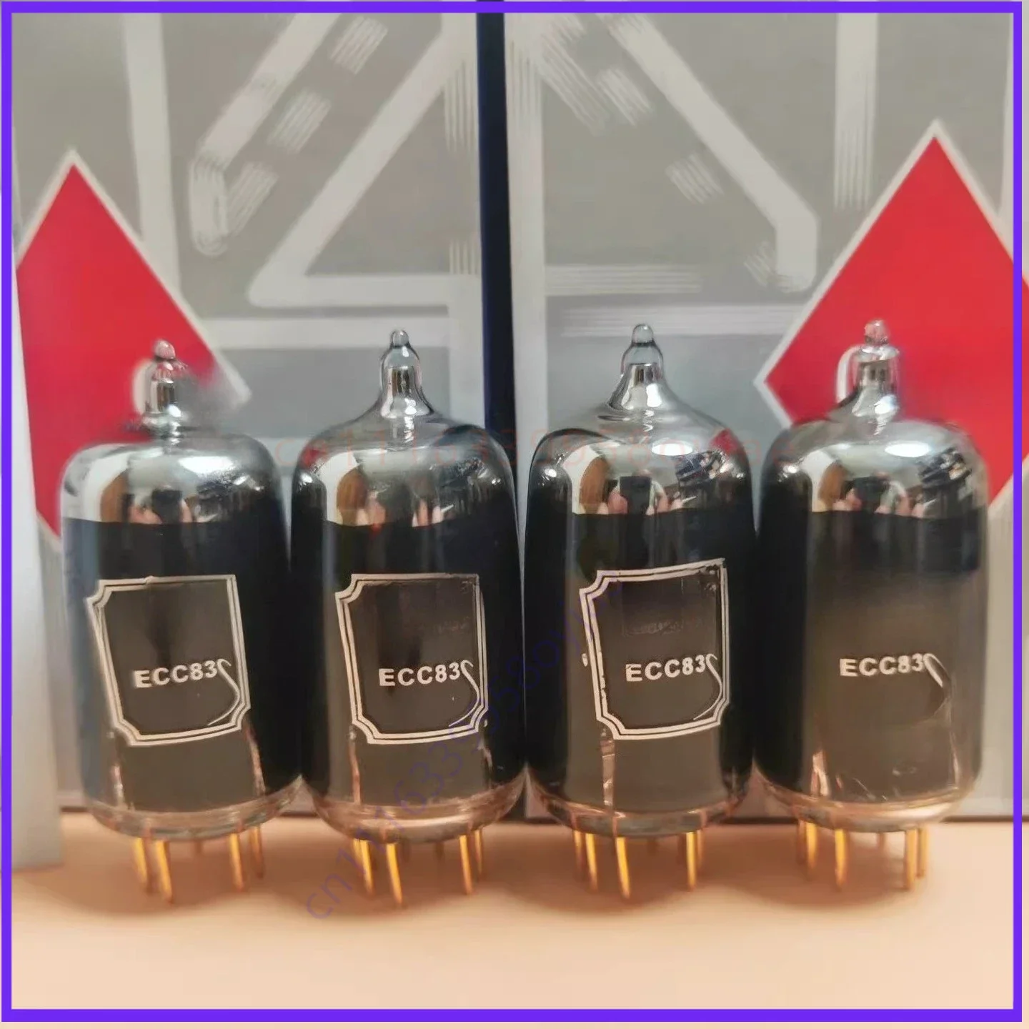 For COSSOR ECC83 Carbon crystal tube direct generation 12AX7/ECC83/6N4 front upgrade tube