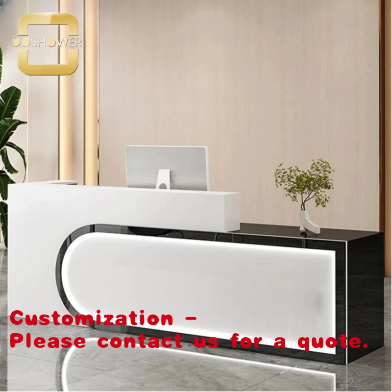

Customize.Customizable Luxury Durable Luxurious Reception Desk Manicure Spa Salon Custom Furniture and Executive Business Of