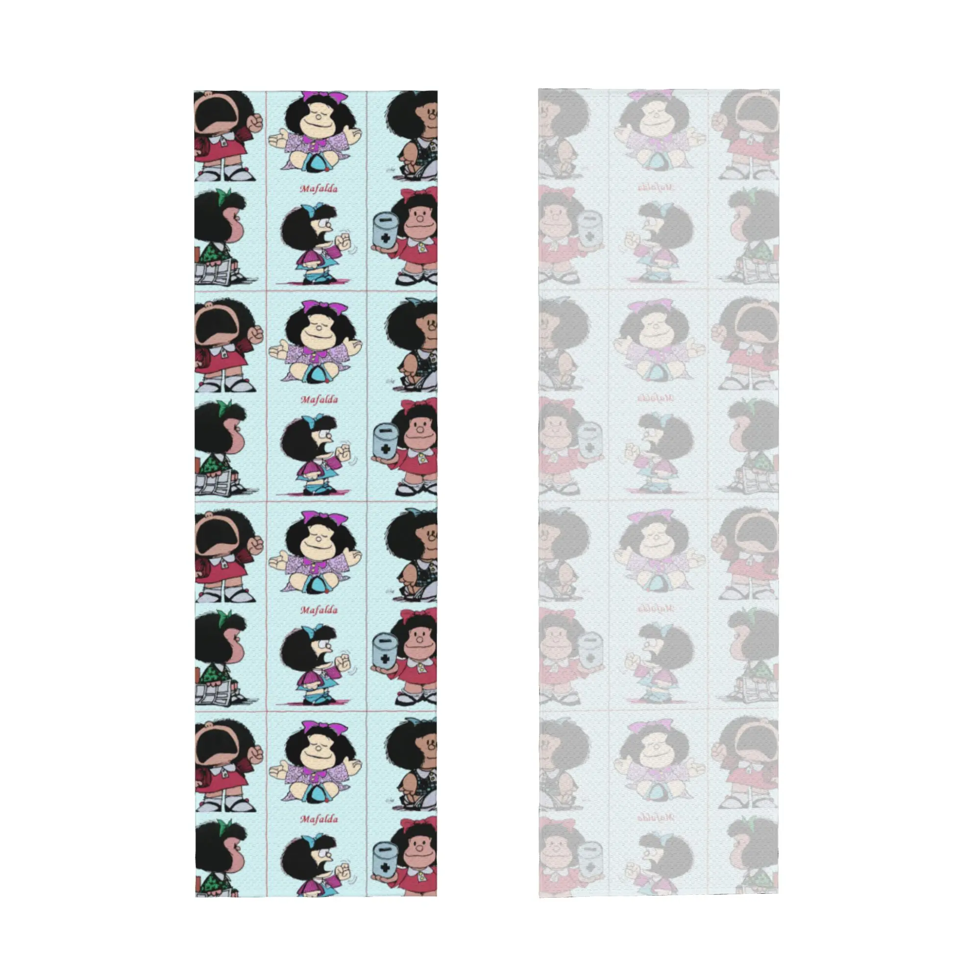 Mafalda Quino Cartoon Manga Cold Exercise Towel  Yoga And Fitness Running Outdoor Activities Travelling Swimming Camping Towels