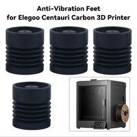 Toaiot For Centauri Carbon Feet Anti-Vibration Feet Anti-Slip Silicone Rubber Feet Mat Durable Shock Absorbing Foot Pad