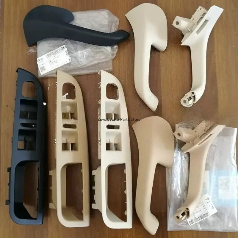 1 Pc Black / Light Beige / Dark Beige Interior Door Handle Grab Cover for VW 2006 - 2012 Golf 5 GTi MK5 Jetta MK5 Auto Parts