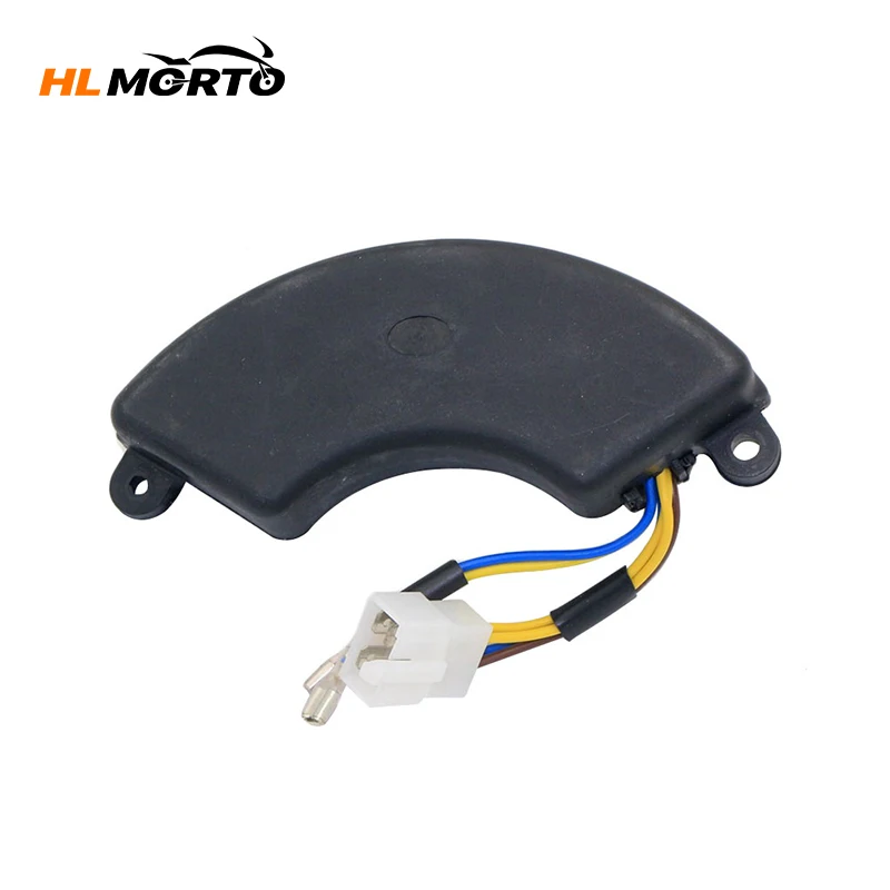 

6-проводной регулятор AVR для 2-8KW AVR Carbon Brush GX160 GX200 GX340 GX390, запчасти для генератора, регулятор, китайский бензиновый генератор