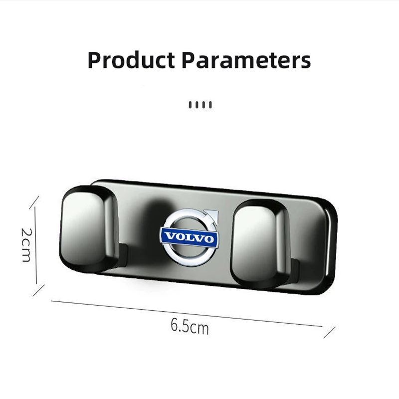 سيارة معدنية صغيرة تخزين السنانير تخزين قوس لفولفو XC90 V90 V60 XC60 V40 EC40 EX40 S80 S60 S90 C40 XC40 V70 XC70 C70 EX90