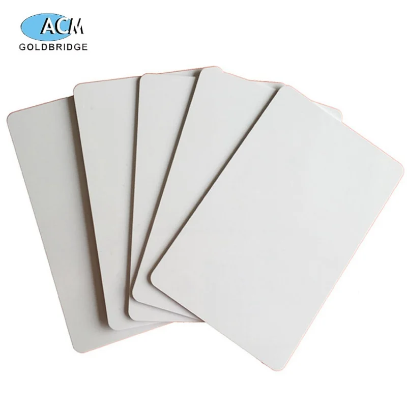 100 buah banyak Custom 13.56mhz Thermal print inkjet printtable chip nfc 213 215 216 chip matte putih kosong plastik Pvc kartu nfc