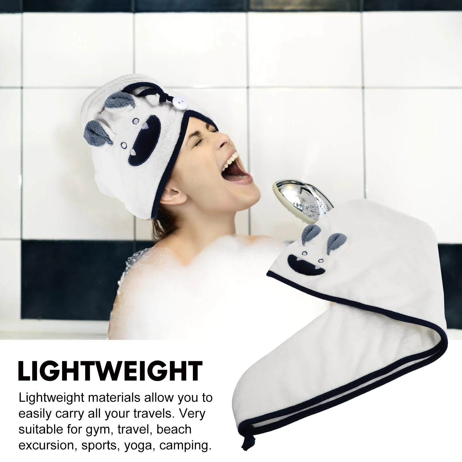 1 قطعة قبعة تجفيف الشعر من الصوف المرجاني لينة سوبر ماصة سريعة الجافة امتصاص الماء السريع منشفة الرأس للنساء