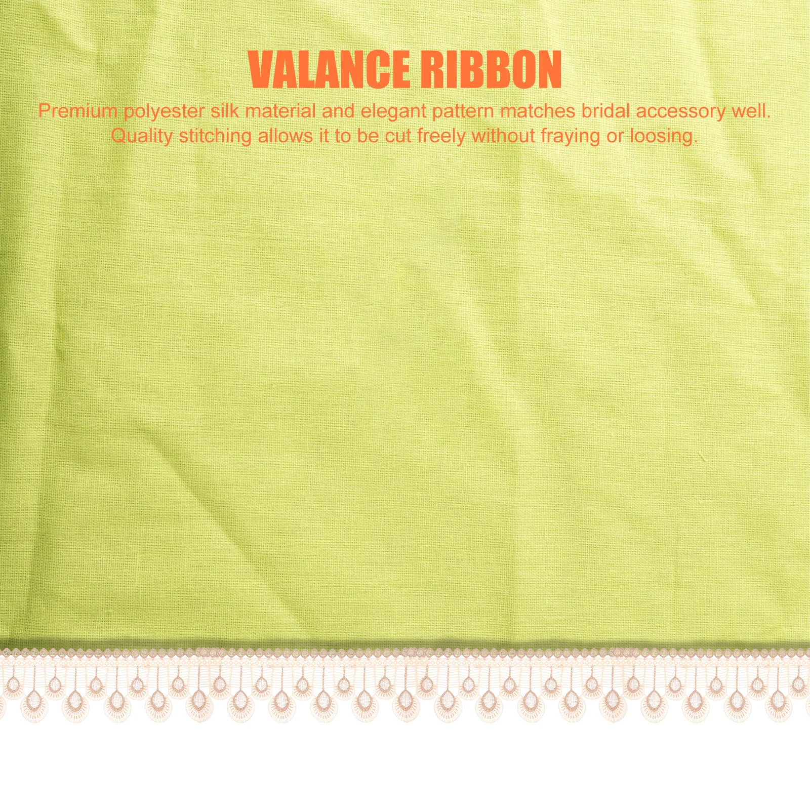 1 Roll Polyester Silk Curtain Trim Ribbon Diy Edging Decorative Border For Curtains Valance Roller Shades Home Decorative Edges