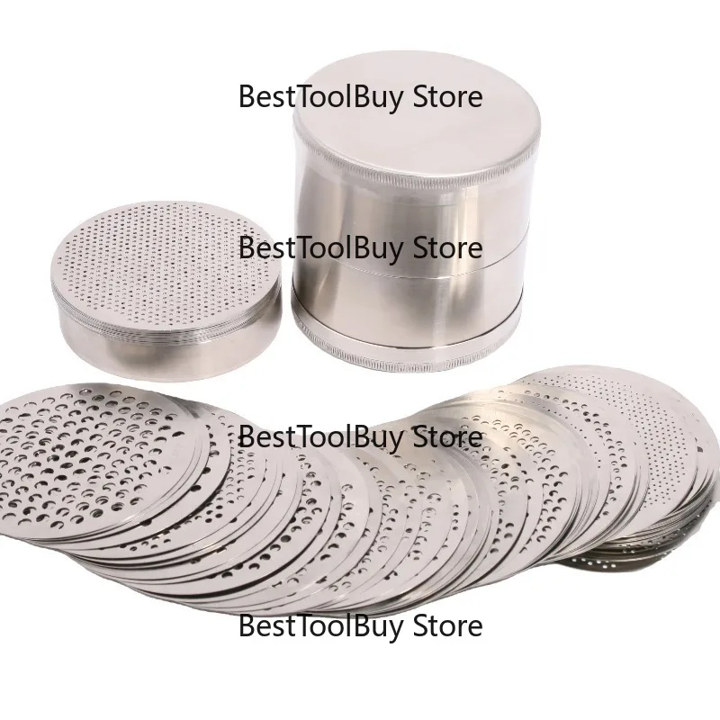Titanium Material Sieves Double Layers Jewelry Tool Accessories 75 Plates