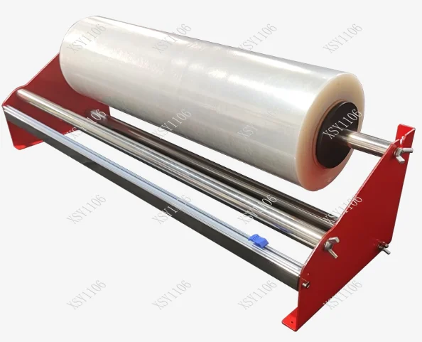 Pallet Stretch Wrap Machine with Film Dispenser Industrial Packing Tool for Warehouse Retail Food Delivery