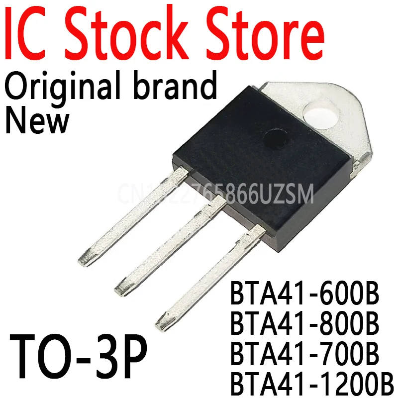 10 sztuk/partia nowy i oryginalny 600V 700V 800V 1200V 40A BTA41-600 triak BTA41-600B BTA41-800B BTA41-700B BTA41-1200B