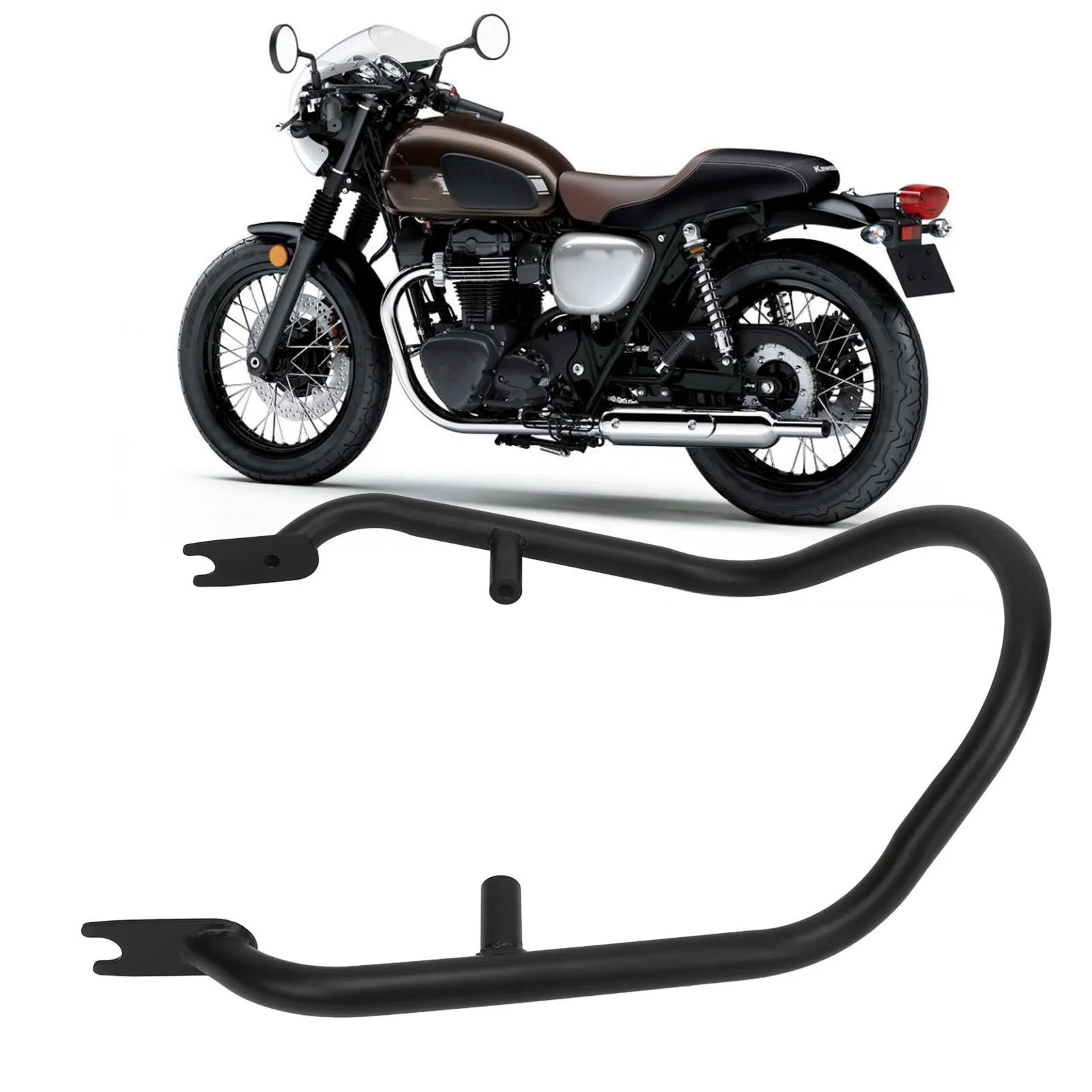 

Поручень заднего пассажирского сиденья, поручень, подлокотник, жесткий анодированный железный подходит для W800 Cafe W800 Street 2019-2022