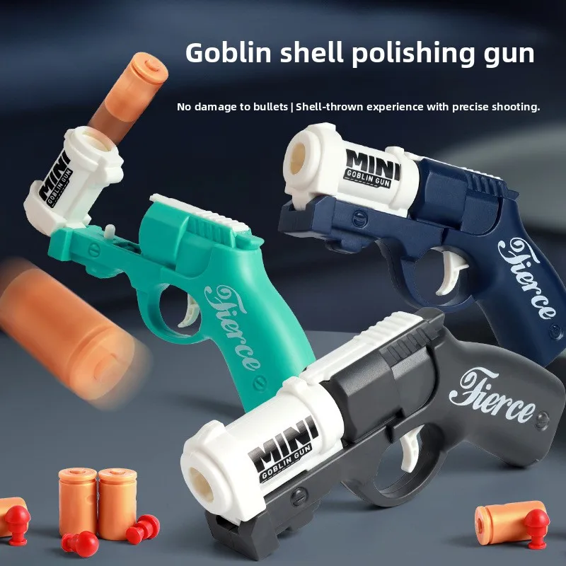 Agente Popular bomba de choque juguete pistola modelo pistola rotativa agente de descompresión juguete Cool Boy regalo