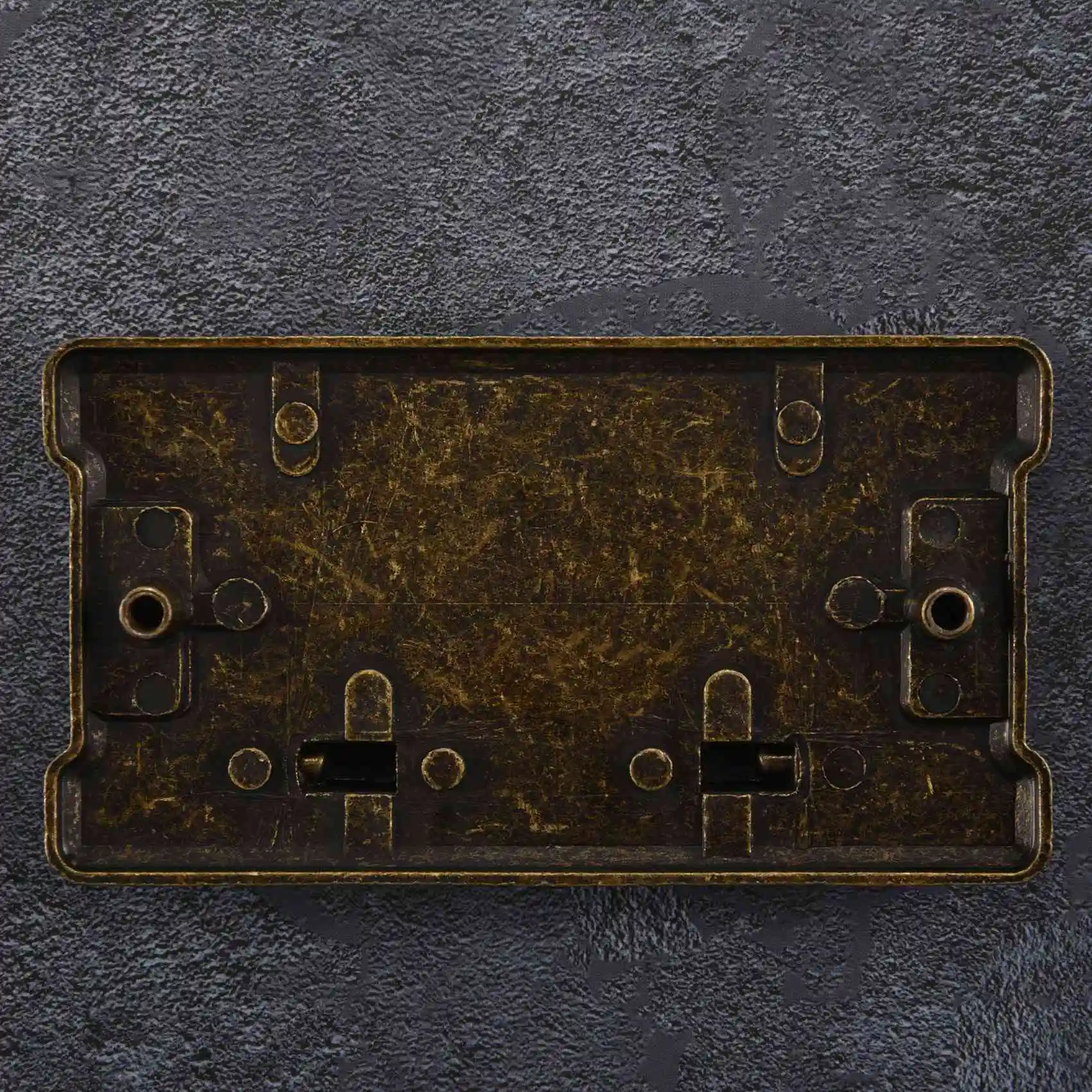 AA84 4 Stück Vintage Antik Bronze Schubladenring Zuggriffe, Schranktür Möbelgriff Dekoration