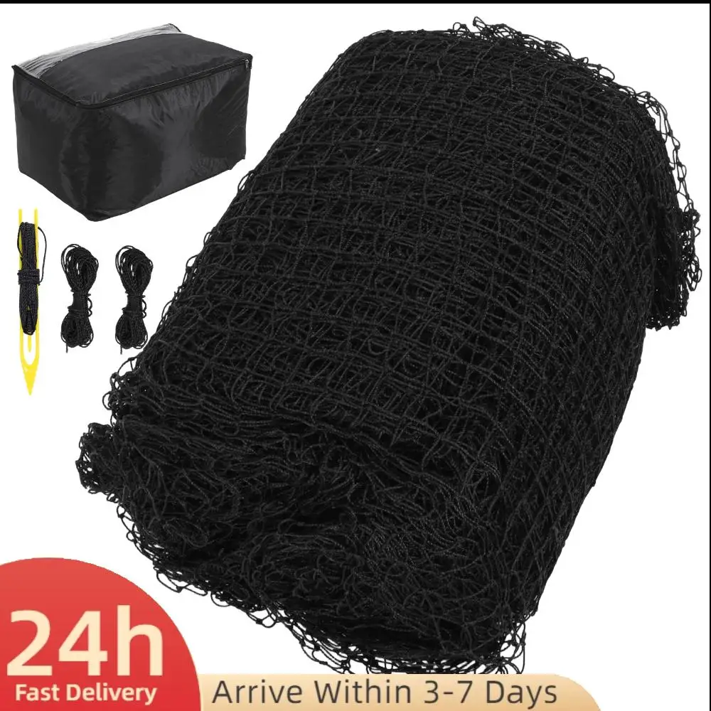 

Batting Cage Nets 10x10x35 FT /12x12x55 FT Baseball & Softball Netting Portable Net Only No Frame Included for Backyard