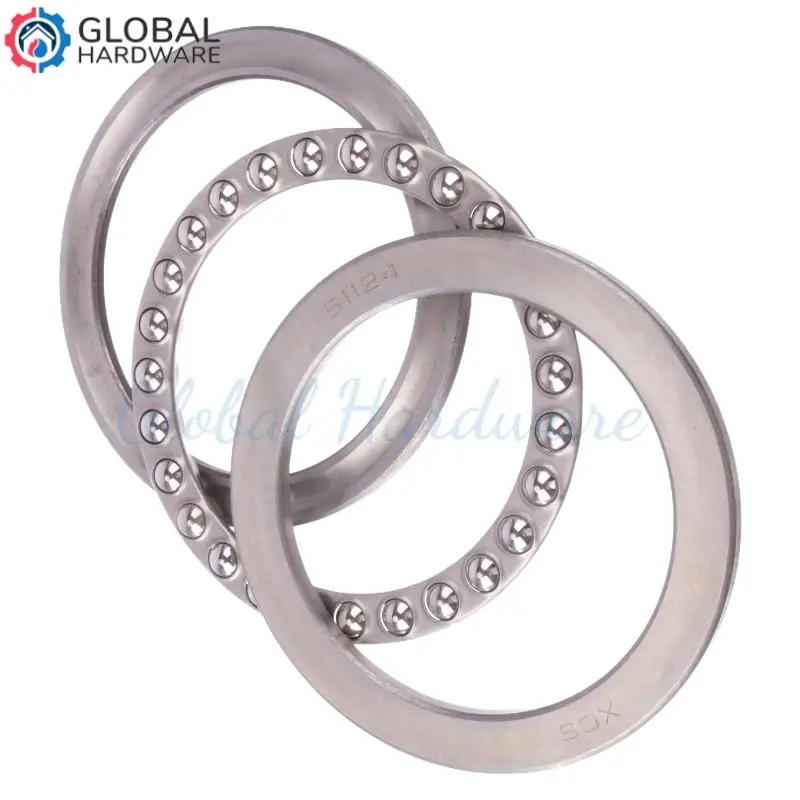 Rodamiento plano 51124 utilizado para husillo de centros de mecanizado de torno, etc.