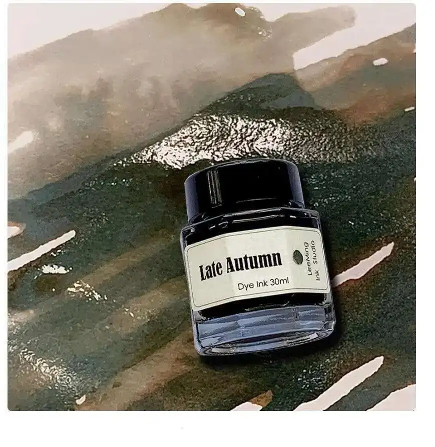 Taiwan Leeming Color Layered Sheen Pen Ink Gradient Calligraphy Pen Ink 30ml