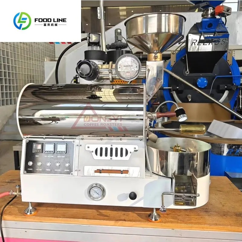 

Professional Small Coffee Roasters Gas/Electric Household Use 600g 1kg 2kg Capacity Toaster Machine for Commercial