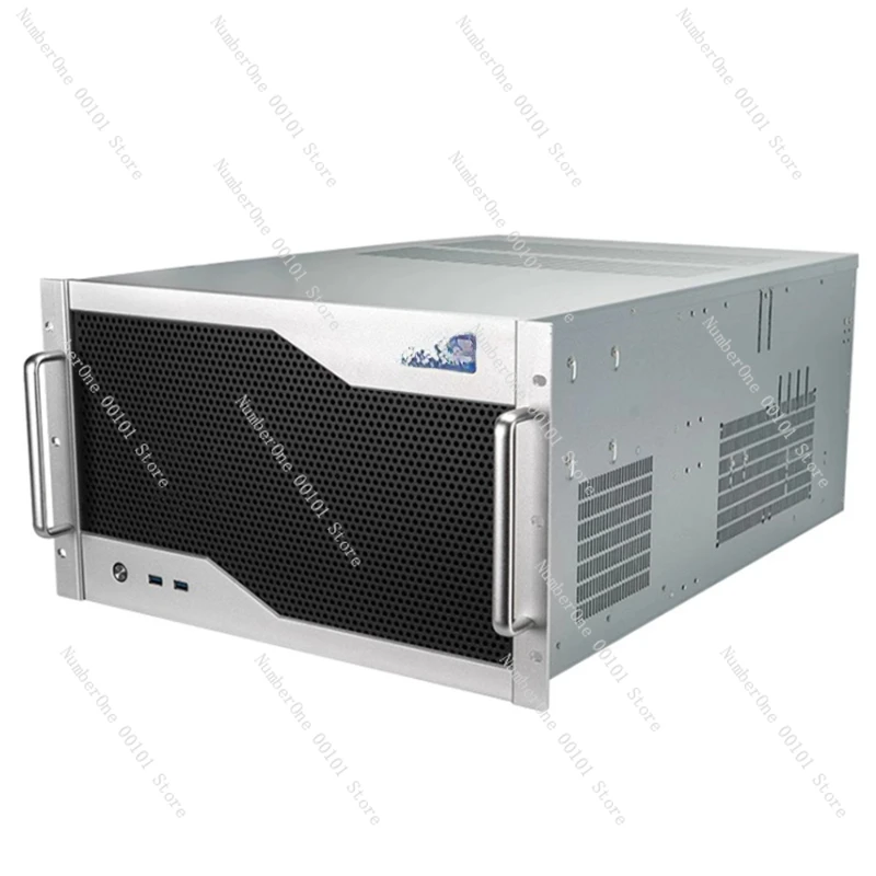 6U chassis Multiple graphics card EATX Dual motherboard ATX Power Supply 12 Expansion slot 360 Water-cooled AI AI server