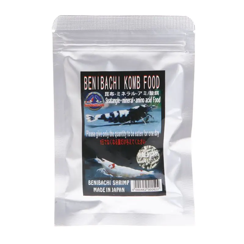 P82C Fish Food Aquarium Fish Forage Crystal Shrimp Feeding Seaweed Natural Nutrition Vitamin Health Growing