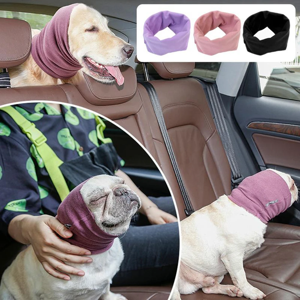 Soft Ear Muffs For Dogs Elastic Soft Dog Cat Earmuffs Beanie Hat For Bath Time