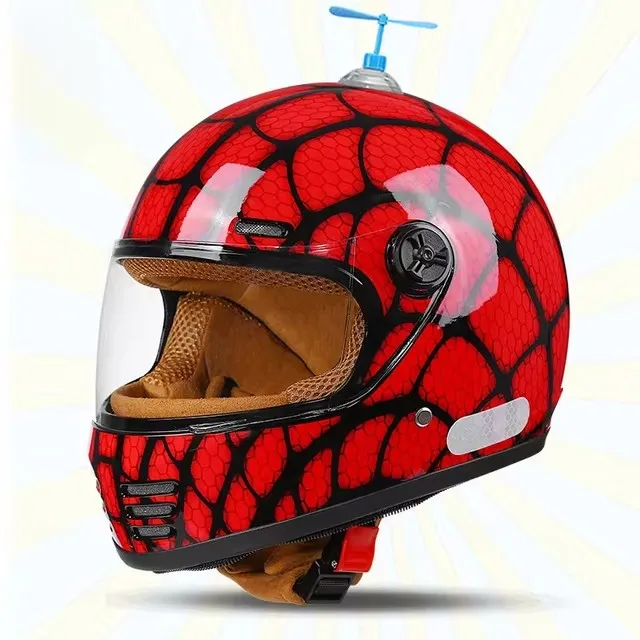 دراجة نارية نصف خوذة للأطفال ، سلامة الصيف للأولاد ، اكسسوارات سكوتر للدراجات ، الأطفال والفتيان