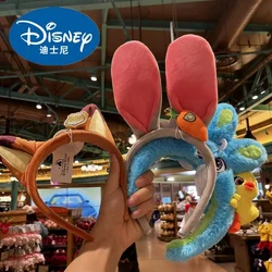 Genuine Disney Chip 'n' Dale Ears fascia per capelli Nick -wilde Judy Hopps Ears Costume fascia per capelli Cosplay copricapo per adulti regalo per fascia