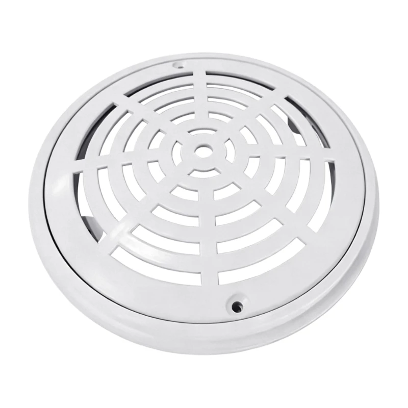 U1JC Swimming Pool Main Outlet Cover, Round ABS Main Drain Cover for Pool and Spa