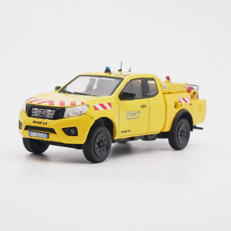 

IXO Diecast 1:43 Scale Baroud VP Pickup Alloy Forest Fire Car Model Finished Product Simulation Toy Collection Static Model