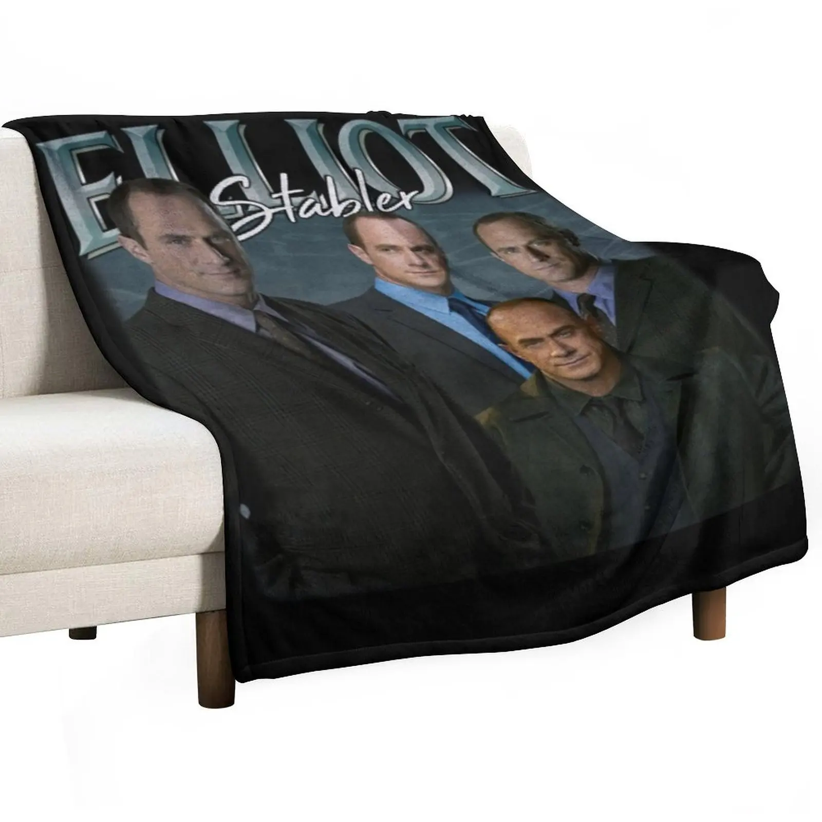 

Elliot Stabler Throw Blanket Sleeping Bag valentine gift ideas warm winter For Decorative Sofa Blankets