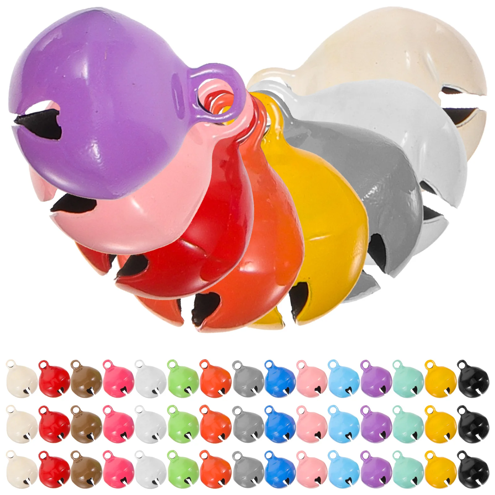 

60 шт. C y цвет 14 мм маленький колокольчик кулон ошейник для домашних животных подвесные колокольчики изготовленные из металла DIY аксессуары для собак и кошек Рождественский декор