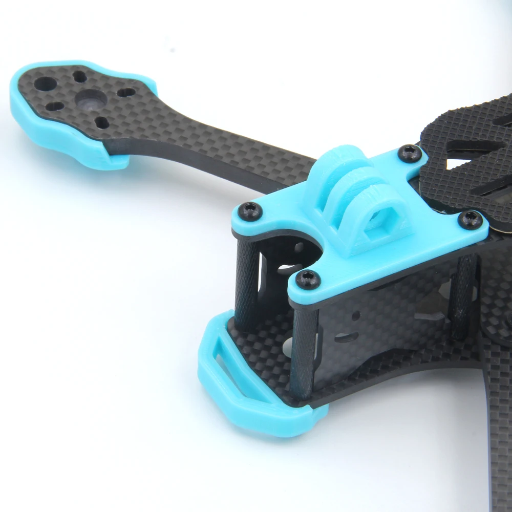 FPV Drone 3D printed Printing  Accessories Antenna/Camera mount Arm Protective Seat TPU Parts for APEX HD DC 5-7 inch RC Frame