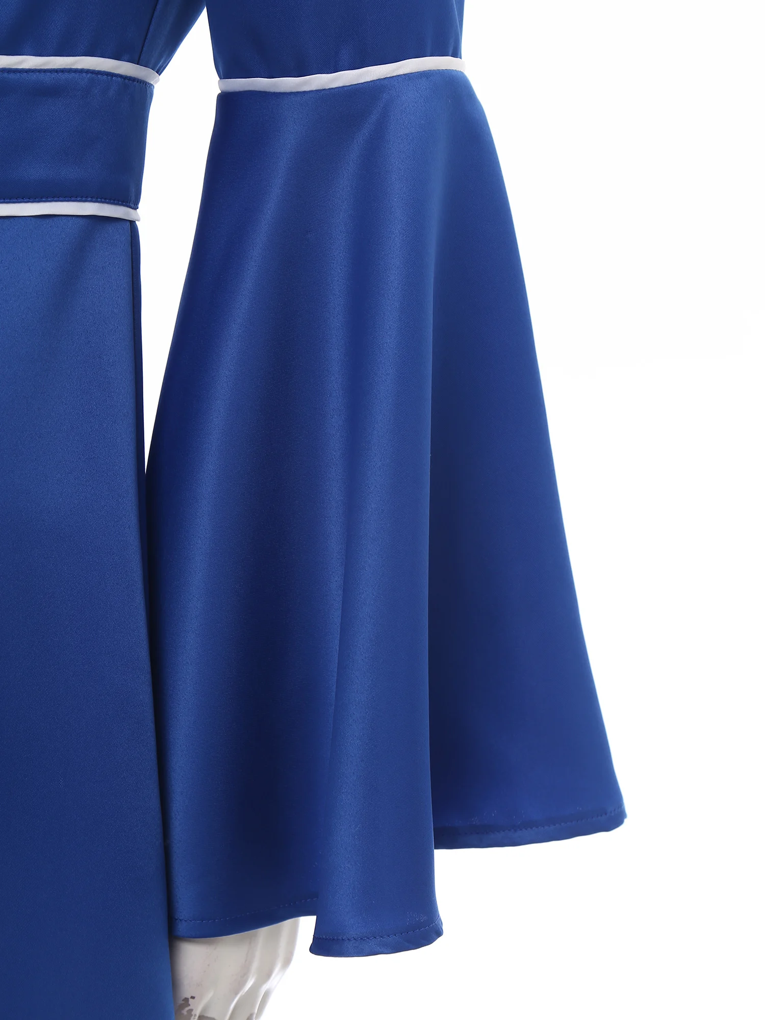 Donne Clero Ministro Pulpito Cosplay Coatume Tonaca Vestaglie Indumenti liturgici Fancy Dress Up Halloween Chiesa Pastore Vestaglie