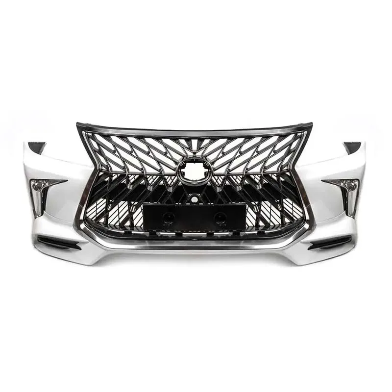 

front bumper with grille fog lamp assy Car accessories body kits for LEXUS 2016-20 LX570