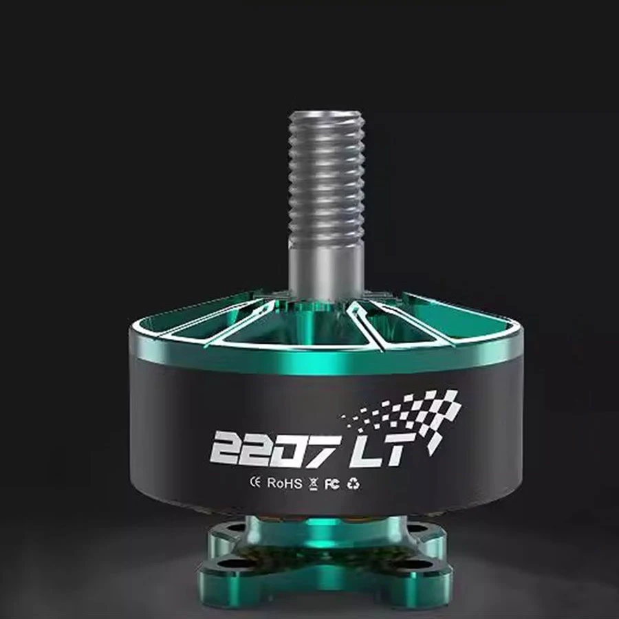 

FPV Motor 2207LT 2160KV Low Energy Consumption Long Flight Time for 5inch Racing Freestyle Drone 6S Green