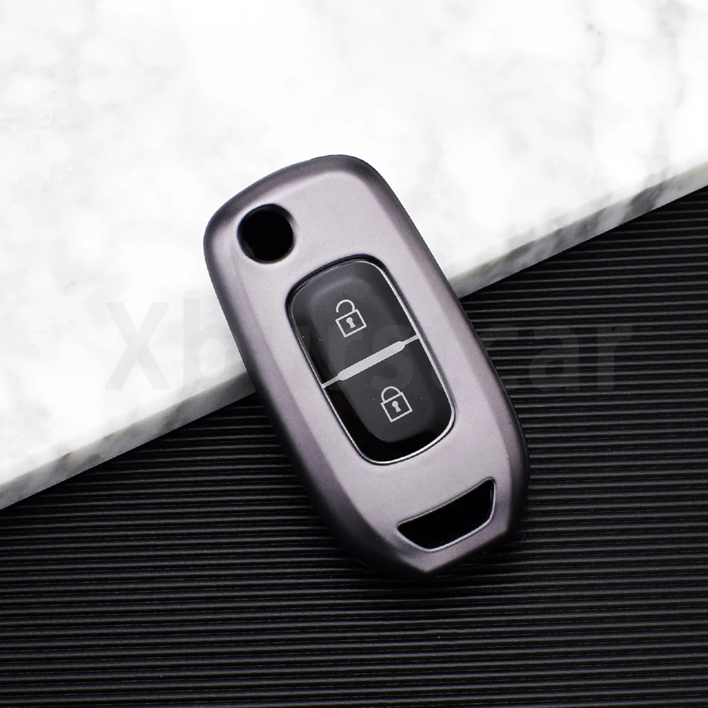 TPU Remote Flip Key Case Fob Shell Cover Holder For Renault Kadjar Captur Symbol Koleos Megane 2016 2017 2018 2/3 Buttons