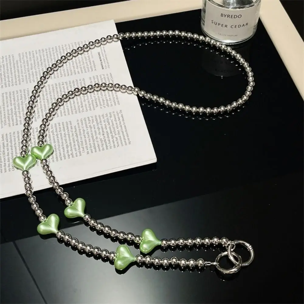 

Phone Hanging Rope Crossbody Long Crossbody Phone Chain Long Sweet Mobile Phone Chain Beads Acrylic Beads Phone Strap Girls